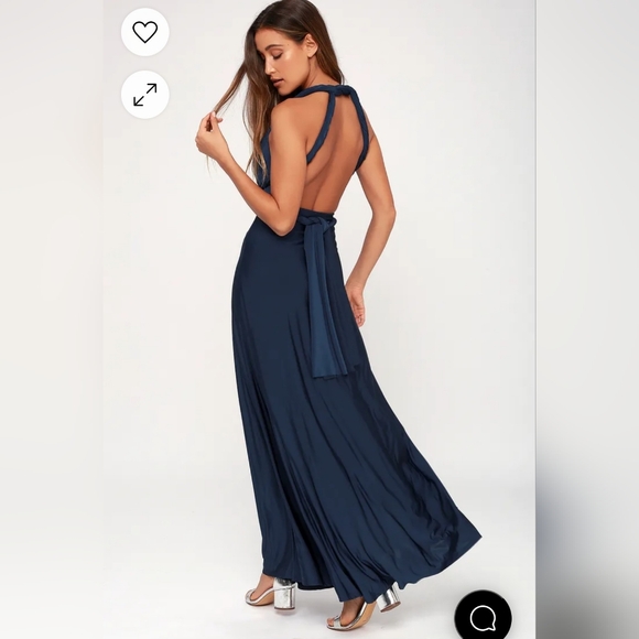 Lulu's Convertable Maxi Dress - Picture 4 of 7